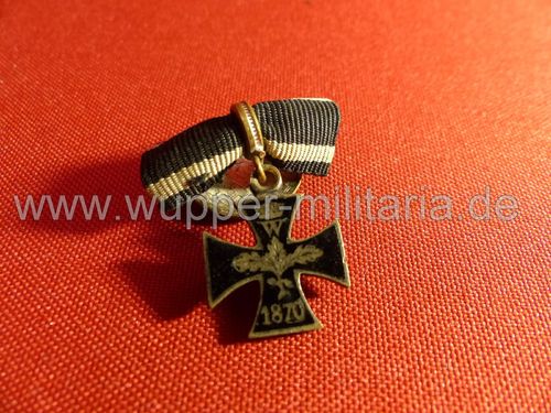 Eisernes Kreuz 1870er Knopfloch Miniatur